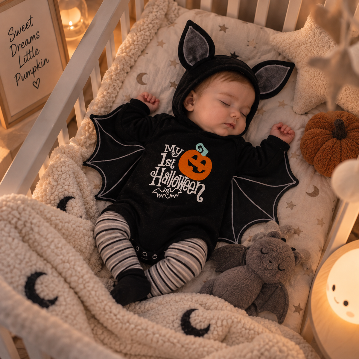 Baby Halloween Bat Costume By Aevero