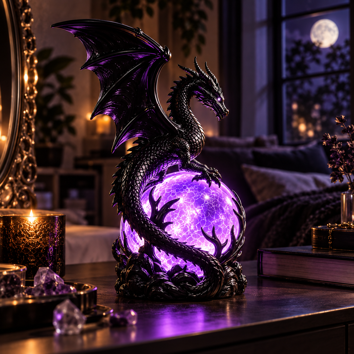 Dragon Night Lamp By Aevero
