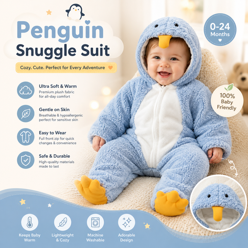 Penguin Snuggle Suit By Aevero